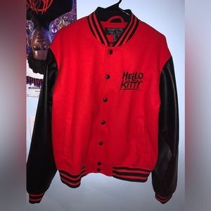SOLD- Hello kitty limited edition forever21 varsity jacket